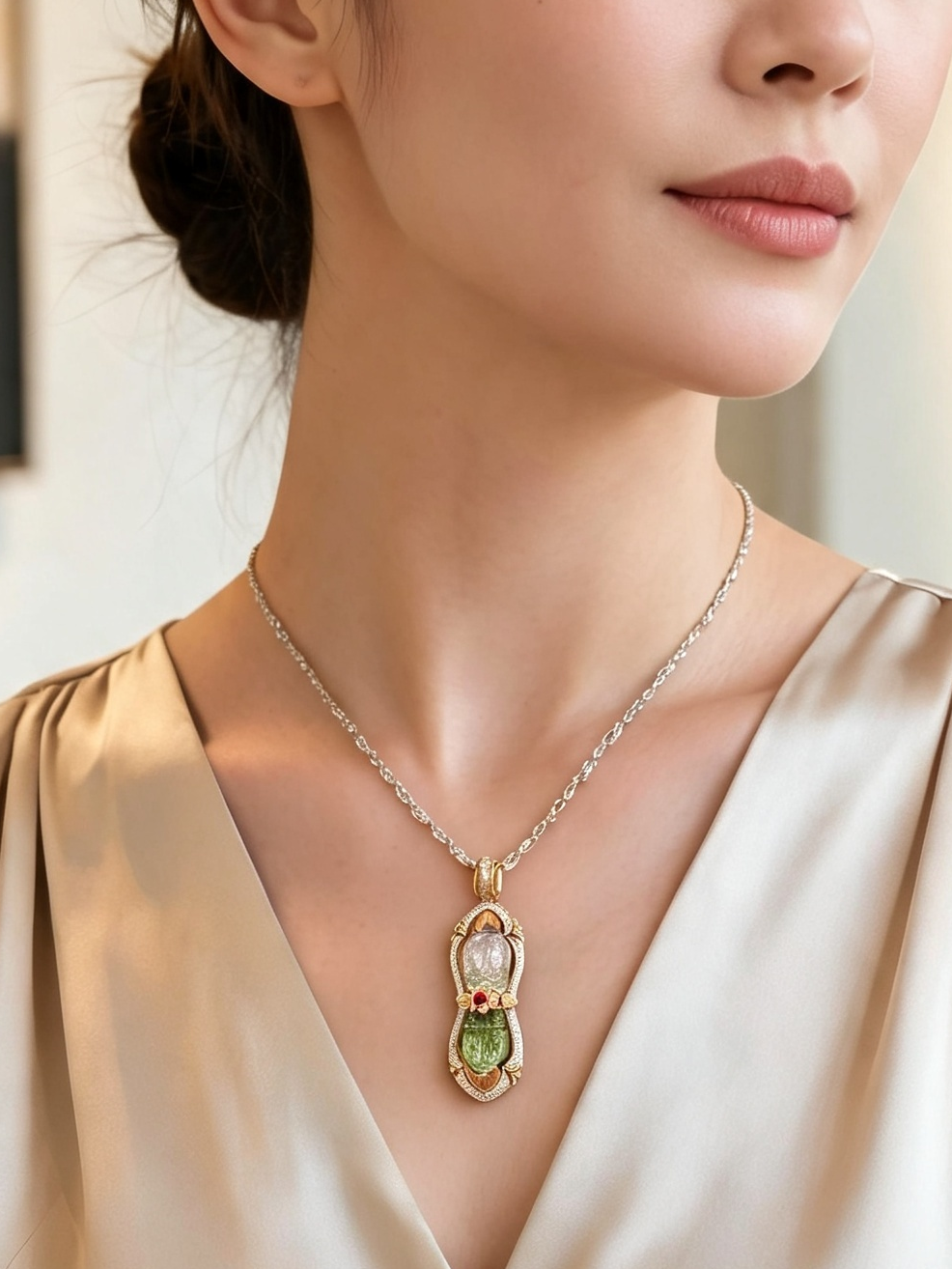 Quiet Luxury × Fine Jewelry × Art Gallery × Natural Gemstone